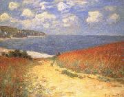 Claude Monet Path in the Wheat Fields at Pourville china oil painting artist